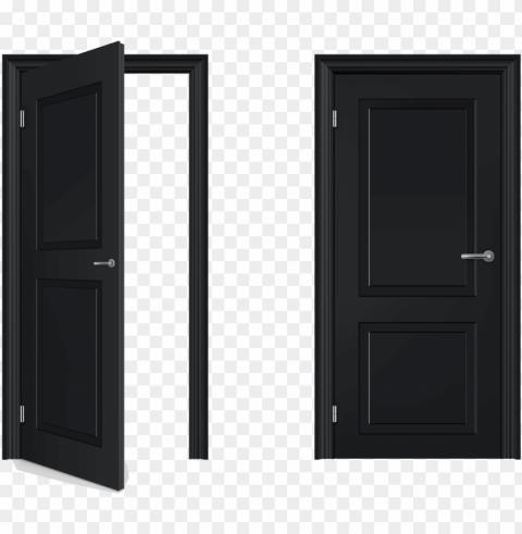 door - open door closed door PNG icons with transparency