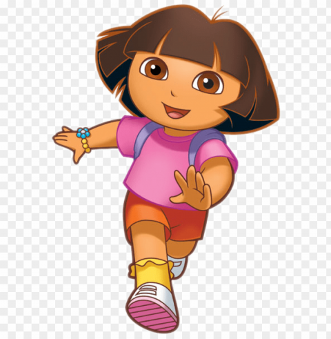 dora the explorer pack - dora Isolated Element on HighQuality PNG