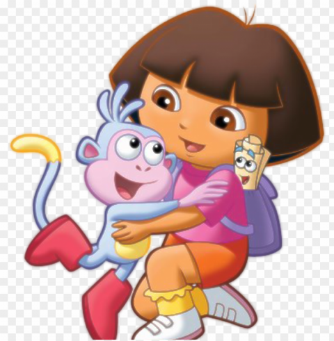 dora the explorer with boots - dora and boots hu Transparent PNG image