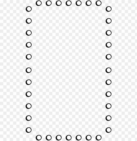 dot border cliparts - dots border black and white PNG images transparent pack