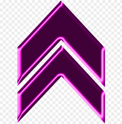 double arrow magenta neon up - graphic desi Transparent PNG images extensive gallery