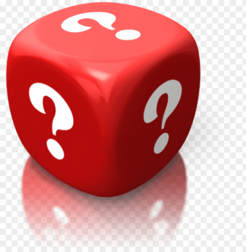 doubt one red dice 400 clr - any questions animated Transparent background PNG photos