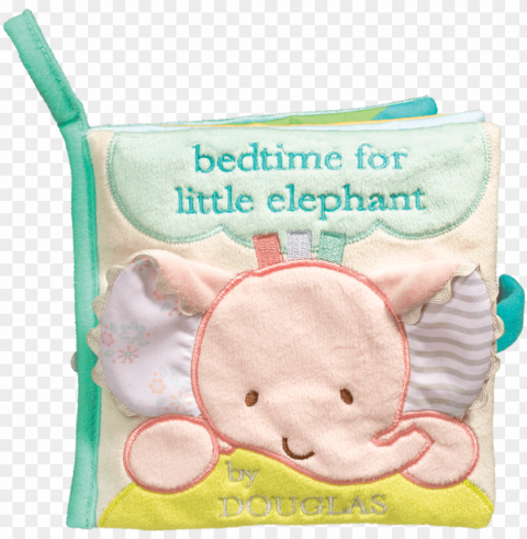 douglas pink elephant soft activity book HighQuality PNG with Transparent Isolation