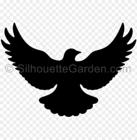 dove clipart silhouette - flying dove silhouette PNG transparent photos for design