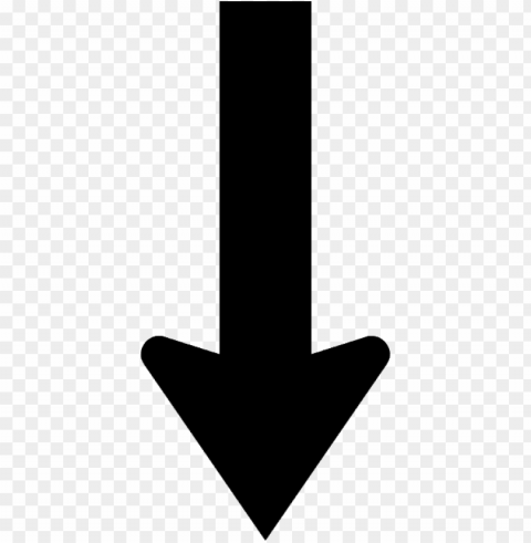 down arrow - black arrow down PNG files with clear background collection