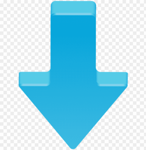 down arrow icon blue PNG images with no watermark