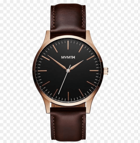 download amazing high-quality latest images - mvmt watch - men's 40 series rose gold Transparent PNG Isolated Design Element