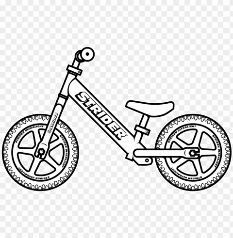 Download As - Balance Bike For Colori Transparent PNG Isolation Of Item