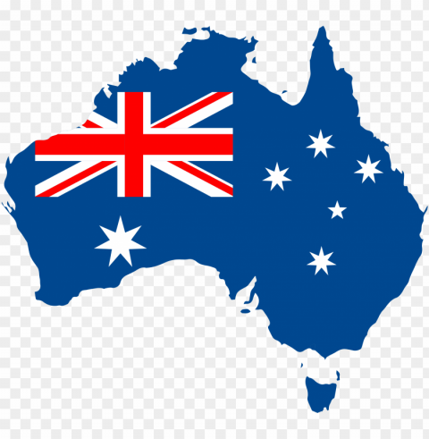 Download - Australia Vector Map Fla Isolated Element On Transparent PNG
