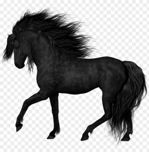 download black horsepicture images background - black horse PNG photo with transparency PNG transparent with Clear Background ID 1edf6977