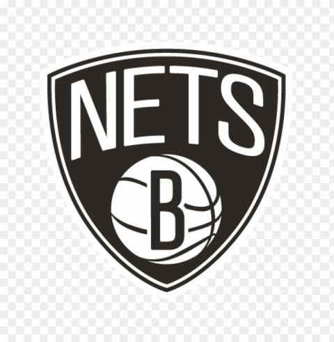 download brooklyn nets vector logo Transparent PNG Artwork with Isolated Subject