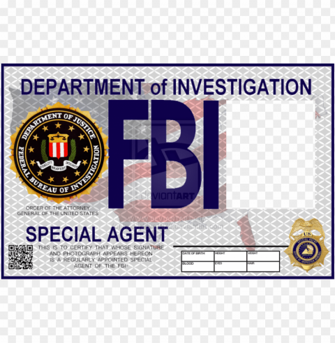 download fake fbi badges clipart badge federal bureau - fbi and law enforcement agencies Isolated Graphic with Clear Background PNG