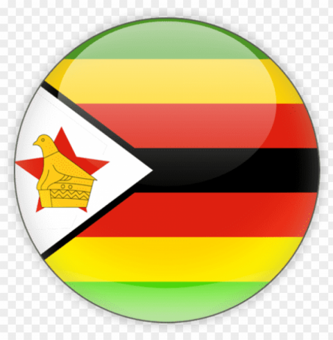 download flag icon of zimbabwe at format - zimbabwe flag round HighQuality PNG Isolated on Transparent Background