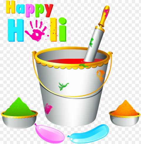 download - happy holi photo 2017 PNG Graphic with Isolated Design