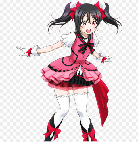 download images - nico yazawa cards ssr Isolated Item with Transparent PNG Background