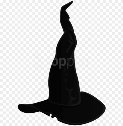 download large black witch hat - witch hat Transparent PNG images complete package