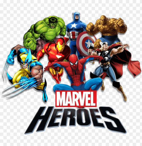 download - marvel super heroes PNG files with no background wide assortment