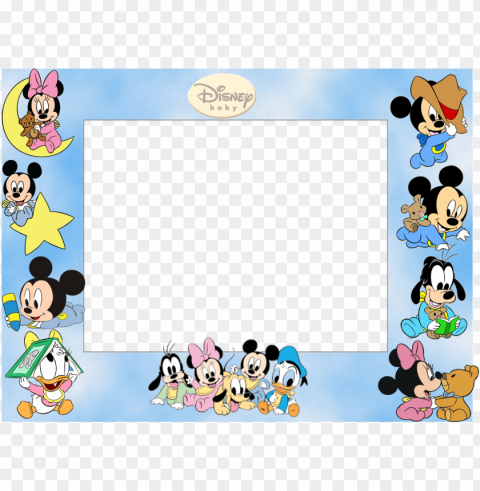 download molduras em baby disney clipart mickey - mickey mouse baby Isolated Subject in Transparent PNG