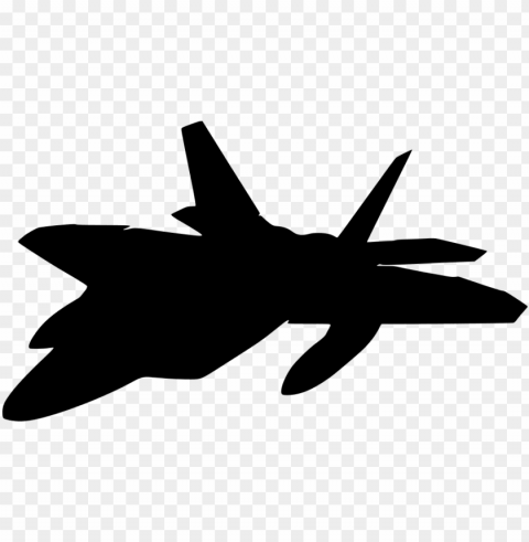 download - fighter jet silhouette Transparent PNG artworks for creativity