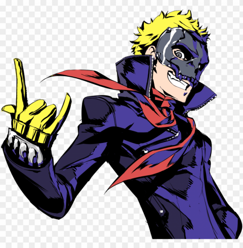 download - persona 5 ryuji Isolated Design Element on Transparent PNG