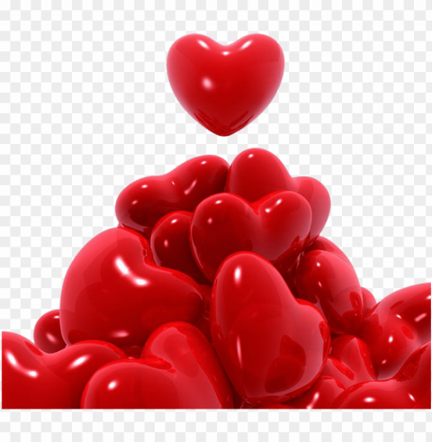 download - red heart images download Transparent Background Isolated PNG Icon