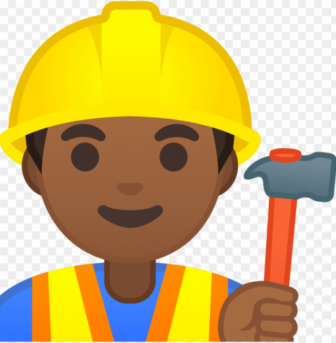 download svg download - construction worker ico Isolated Subject in HighResolution PNG