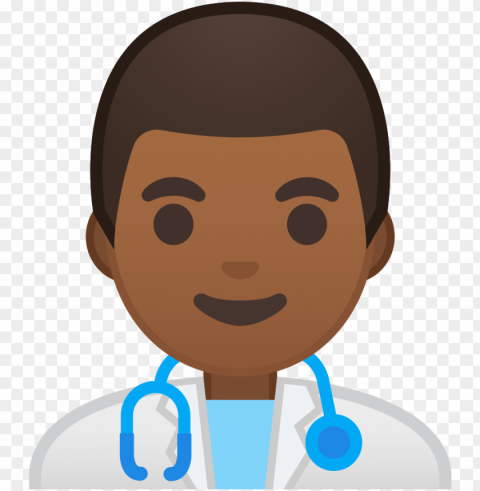download svg download - doctor emoji Isolated Object with Transparency in PNG