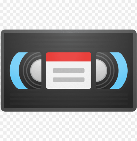 download svg download - fita cassete emoji Transparent PNG Isolated Object