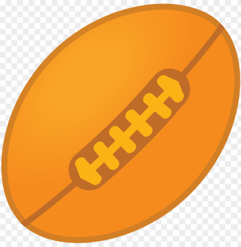 download svg download - rugby ball emoji PNG Graphic Isolated with Clarity