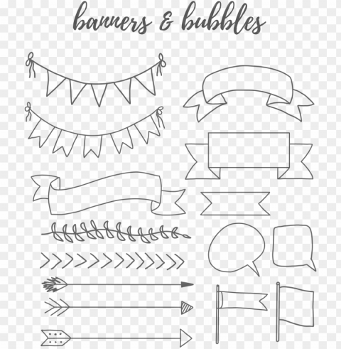 download the banners - drawi PNG files with no background assortment