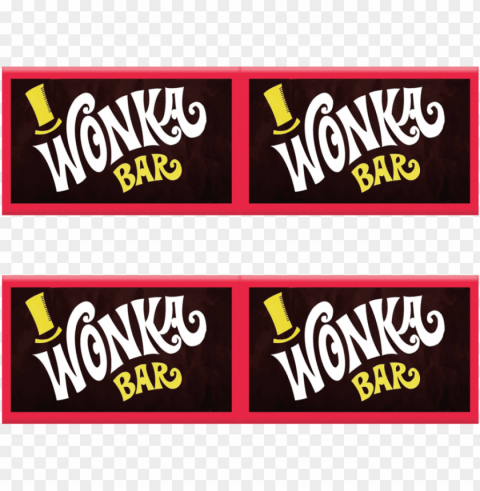 download willy wonka chocolate bar wonka bar - willy wonka bar printable Transparent background PNG clipart