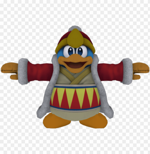 download zip archive - king dedede t pose PNG with no background for free