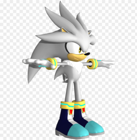 download zip archive - silver the hedgehog sonic forces PNG images with clear background