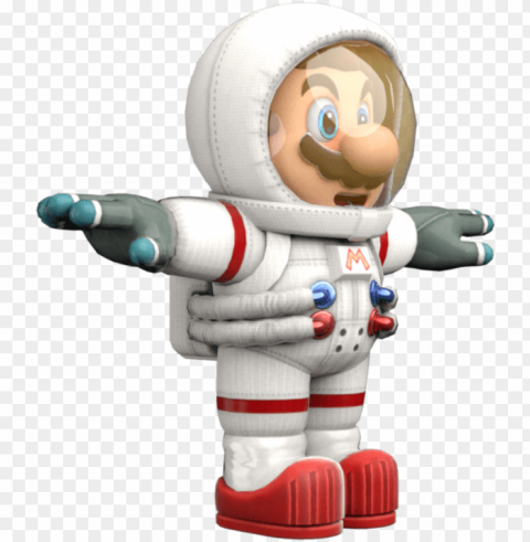 download zip archive - super mario odyssey astronaut Alpha channel PNGs