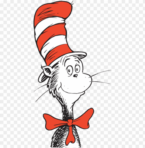 dr seuss the cat in the hat giant Isolated Object in Transparent PNG Format PNG transparent with Clear Background ID dd6dde38