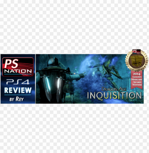 dragon age inquisition mc 2014 review banner PNG images for merchandise PNG transparent with Clear Background ID abfde9bb