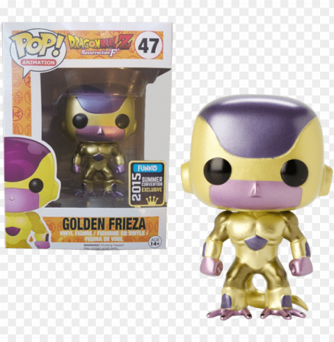 dragon ball golden frieza pop PNG images no background