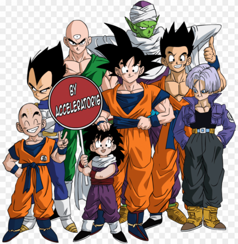 dragon ball z characters photos - dragon ball z Isolated Graphic on HighQuality Transparent PNG