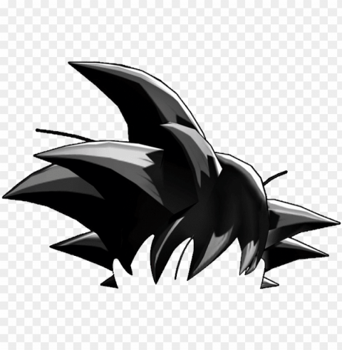 dragon ball z s spiky hair quiz vulture - goku black hair PNG with transparent overlay