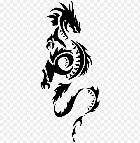 dragon vector - dragon drawi Transparent PNG Isolated Subject Matter