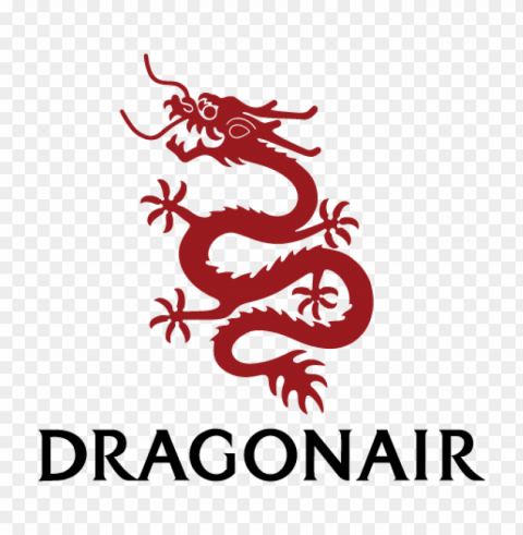 dragonair logo vector ClearCut Background PNG Isolation