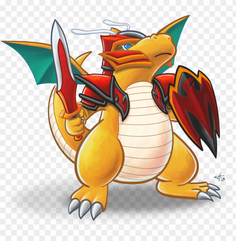Dragonite Dragon Knight No-background PNGs