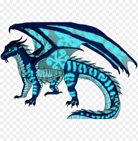 dragons wings of fire seawi Isolated Object on HighQuality Transparent PNG