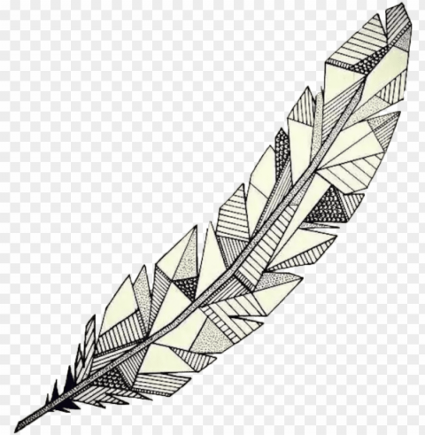 drawing geometric watercolor - geometric feather PNG images with transparent overlay