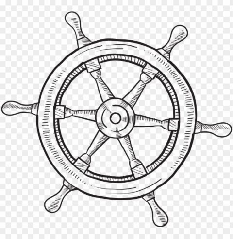 drawing wheels american traditional ship image transparent - ship wheel transparent background Clear PNG pictures comprehensive bundle