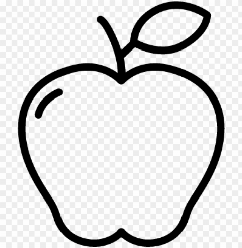 drawn apple apple fruit - drawing of apple fruit PNG transparent designs for projects