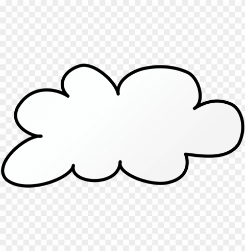 drawn cloud cartoon - weather clip art High-quality transparent PNG images comprehensive set