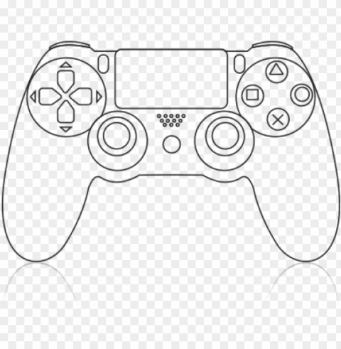 drawn controller ps1 - ps4 controller drawing easy Clear background PNG images comprehensive package