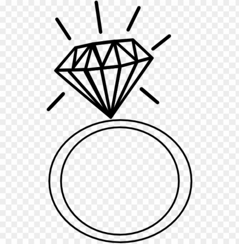 drawn diamond clip art - cartoon engagement ri HighResolution Isolated PNG with Transparency
