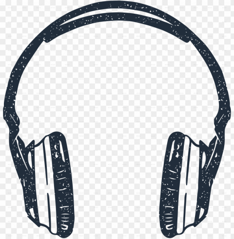 drawn headphone hipster - headphones vector PNG transparent photos massive collection